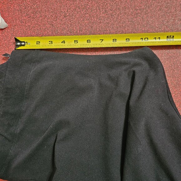 Eileen Fisher Black Pull On Pants 1X Stretch Straight Ankle Office Minimalist - Picture 6 of 7
